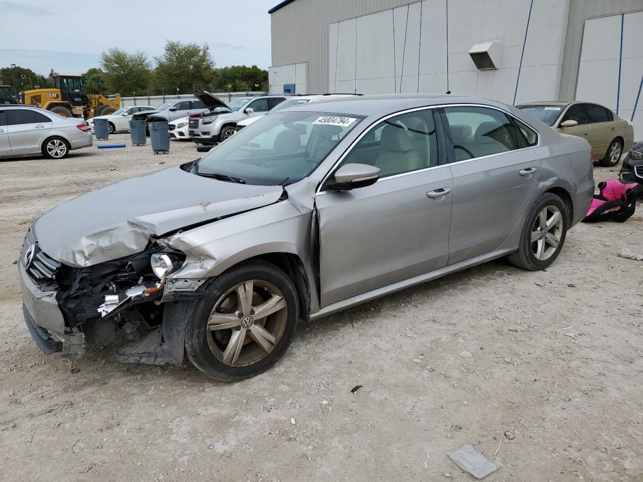 VOLKSWAGEN PASSAT 2012 1vwbh7a35cc034664