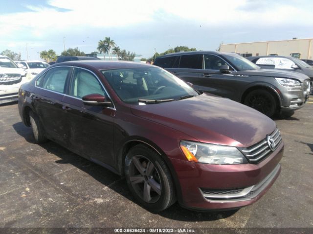 VOLKSWAGEN PASSAT 2013 1vwbh7a35dc022743