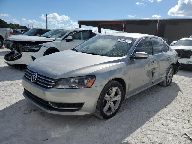 VOLKSWAGEN PASSAT 2013 1vwbh7a35dc086412