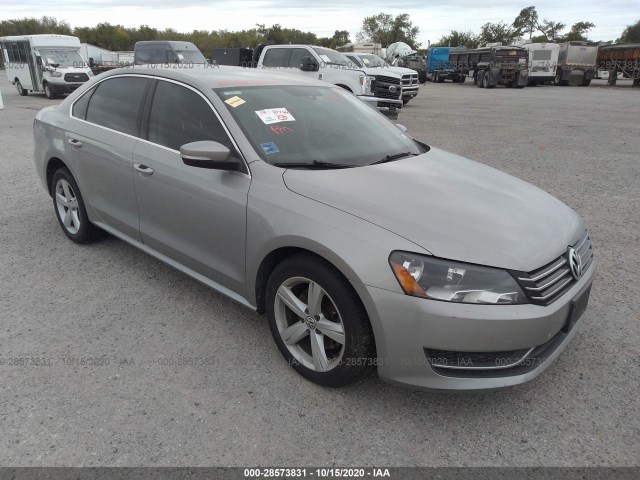 VOLKSWAGEN PASSAT 2013 1vwbh7a35dc127010