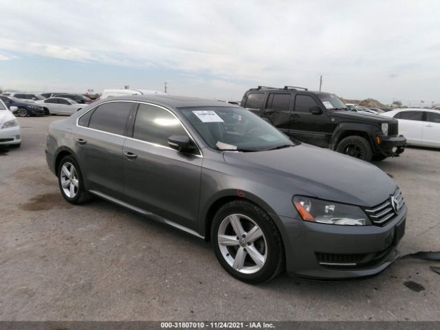 VOLKSWAGEN PASSAT 2013 1vwbh7a35dc150545