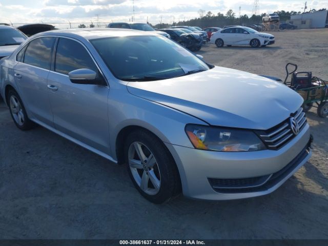 VOLKSWAGEN PASSAT 2012 1vwbh7a36cc075028