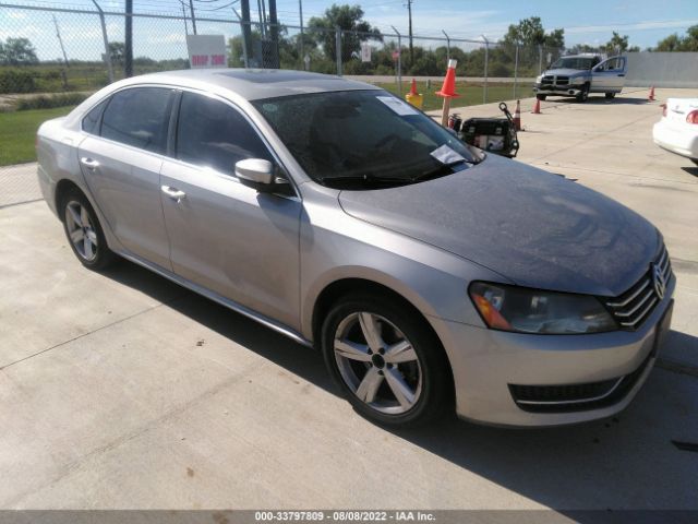 VOLKSWAGEN PASSAT 2013 1vwbh7a36dc010049