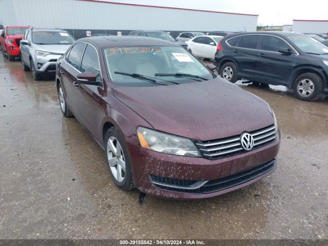 VOLKSWAGEN PASSAT 2013 1vwbh7a36dc065777