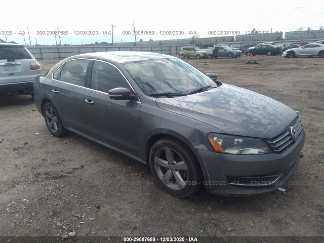 VOLKSWAGEN PASSAT 2012 1vwbh7a36dc071630