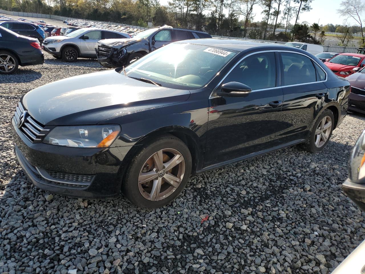 VOLKSWAGEN PASSAT 2012 1vwbh7a37cc034813