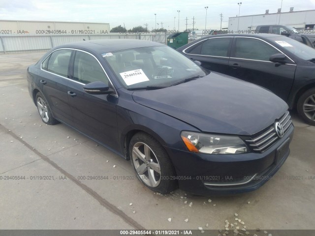 VOLKSWAGEN PASSAT 2012 1vwbh7a37cc069139