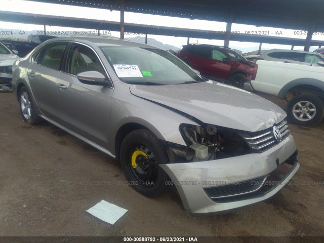 VOLKSWAGEN PASSAT 2012 1vwbh7a37cc074454