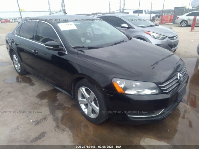 VOLKSWAGEN PASSAT 2012 1vwbh7a37cc076818