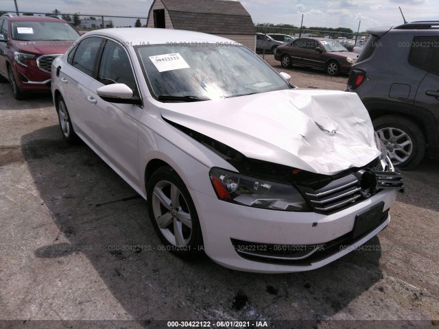 VOLKSWAGEN PASSAT 2012 1vwbh7a37cc094199