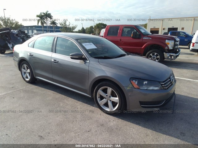 VOLKSWAGEN PASSAT 2013 1vwbh7a37dc004017