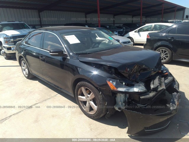 VOLKSWAGEN PASSAT 2012 1vwbh7a37dc025465