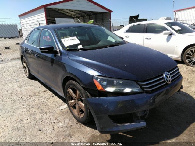 VOLKSWAGEN PASSAT 2014 1vwbh7a37ec018713