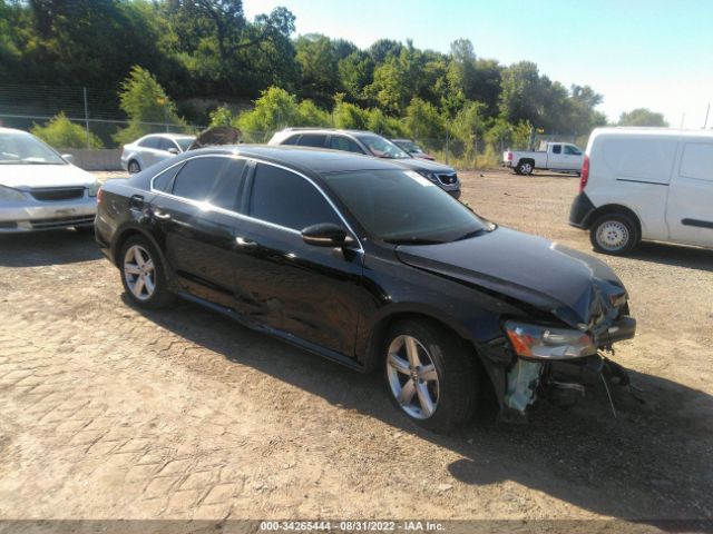 VOLKSWAGEN PASSAT 2012 1vwbh7a38cc050454