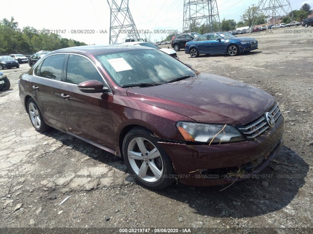 VOLKSWAGEN PASSAT 2012 1vwbh7a38cc069621