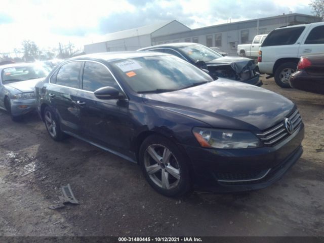 VOLKSWAGEN PASSAT 2012 1vwbh7a38cc070638