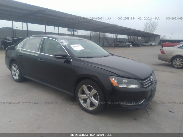 VOLKSWAGEN PASSAT 2012 1vwbh7a38cc085852