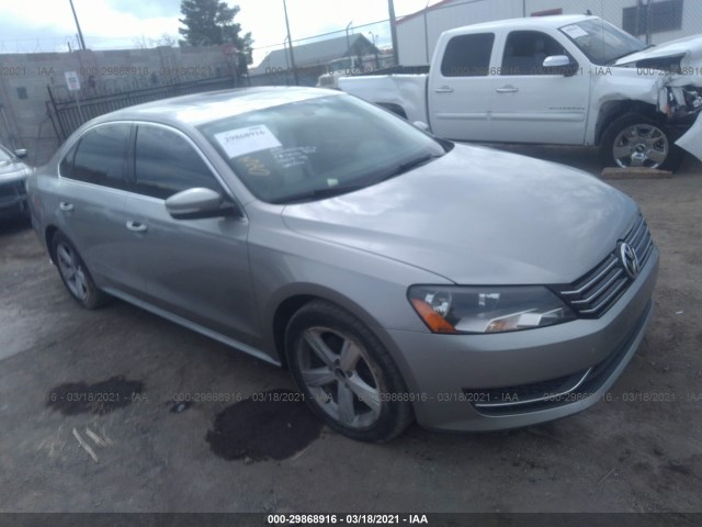 VOLKSWAGEN PASSAT 2012 1vwbh7a38cc108577