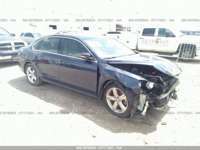 VOLKSWAGEN PASSAT 2013 1vwbh7a38dc011185