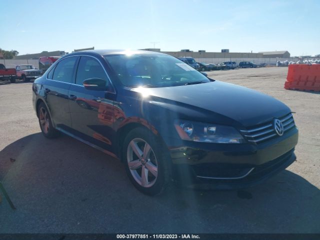 VOLKSWAGEN PASSAT 2013 1vwbh7a38dc116499