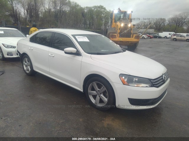 VOLKSWAGEN PASSAT 2013 1vwbh7a38dc151592