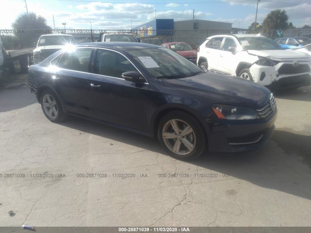 VOLKSWAGEN PASSAT 2012 1vwbh7a39cc049071