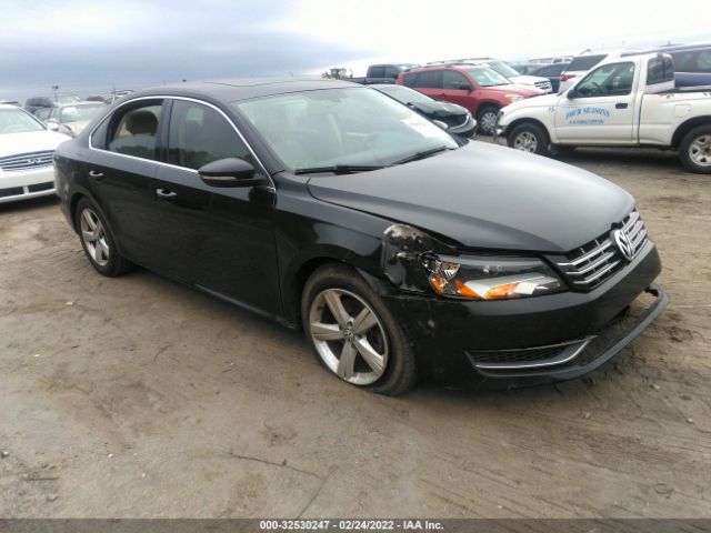 VOLKSWAGEN PASSAT 2012 1vwbh7a39cc049121