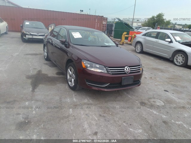 VOLKSWAGEN PASSAT 2012 1vwbh7a39cc068297