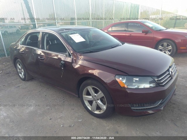 VOLKSWAGEN PASSAT 2012 1vwbh7a39cc069949