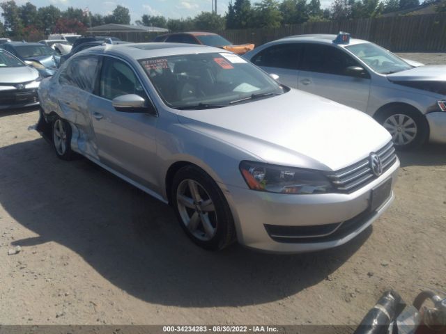 VOLKSWAGEN PASSAT 2013 1vwbh7a39dc014743