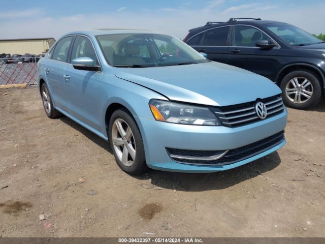 VOLKSWAGEN PASSAT 2013 1vwbh7a39dc021160