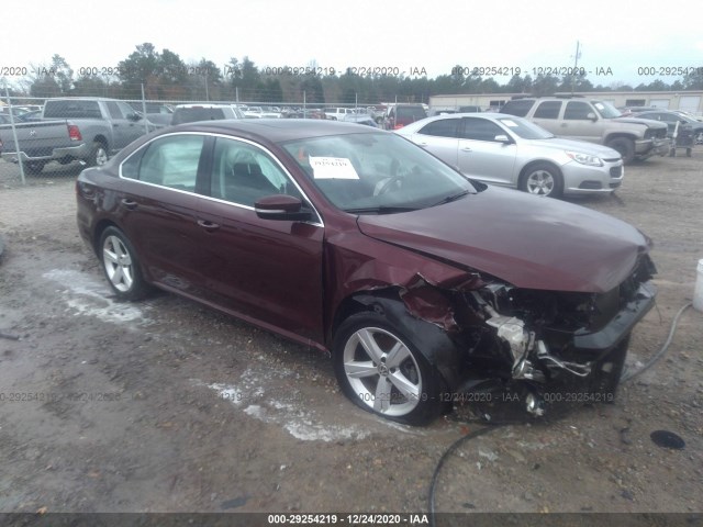 VOLKSWAGEN PASSAT 2013 1vwbh7a39dc149009