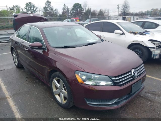 VOLKSWAGEN PASSAT 2012 1vwbh7a3xcc047720