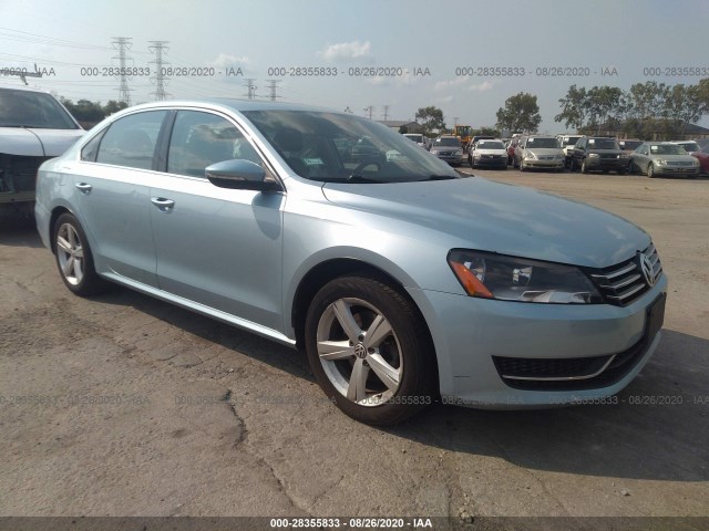 VOLKSWAGEN PASSAT 2012 1vwbh7a3xcc095248