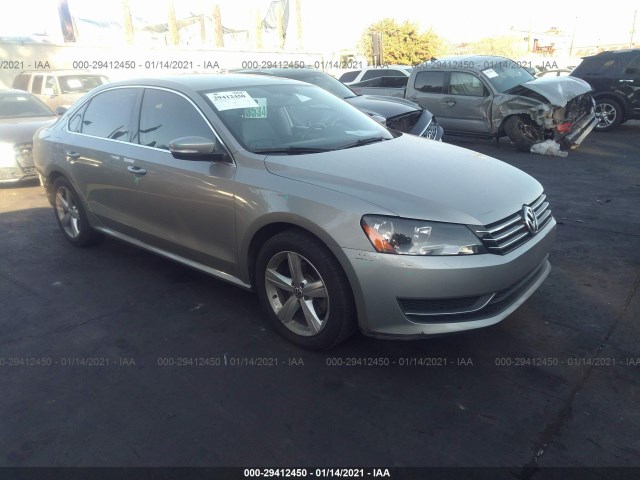 VOLKSWAGEN PASSAT 2012 1vwbh7a3xcc110900