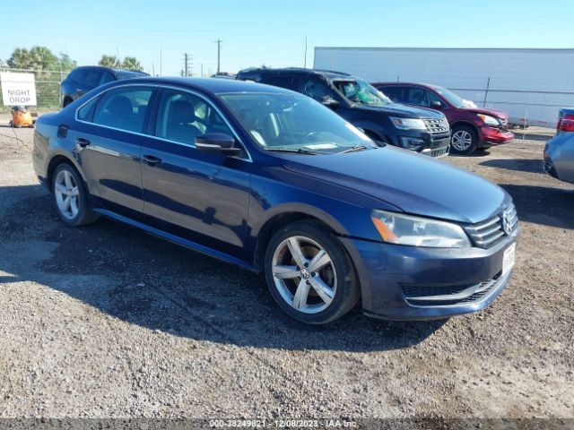 VOLKSWAGEN PASSAT 2013 1vwbh7a3xdc142103