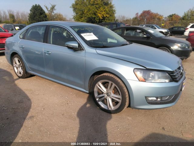 VOLKSWAGEN PASSAT 2012 1vwbm7a30cc100288