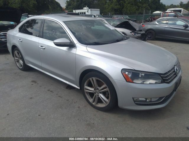 VOLKSWAGEN PASSAT 2012 1vwbm7a33cc025084