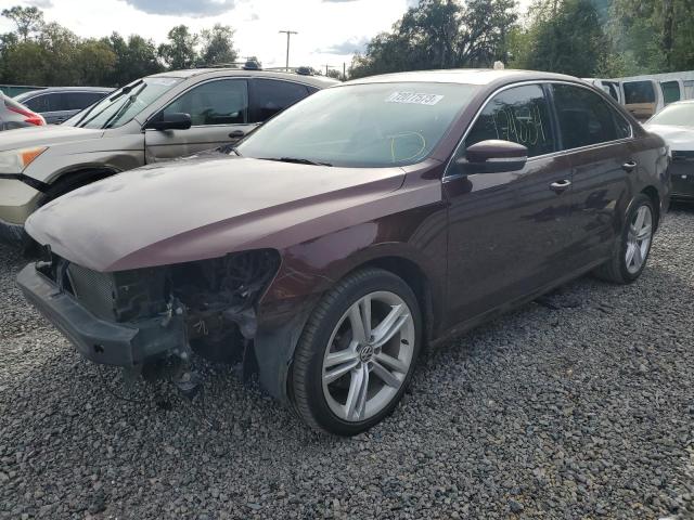 VOLKSWAGEN PASSAT 2012 1vwbm7a37cc077317