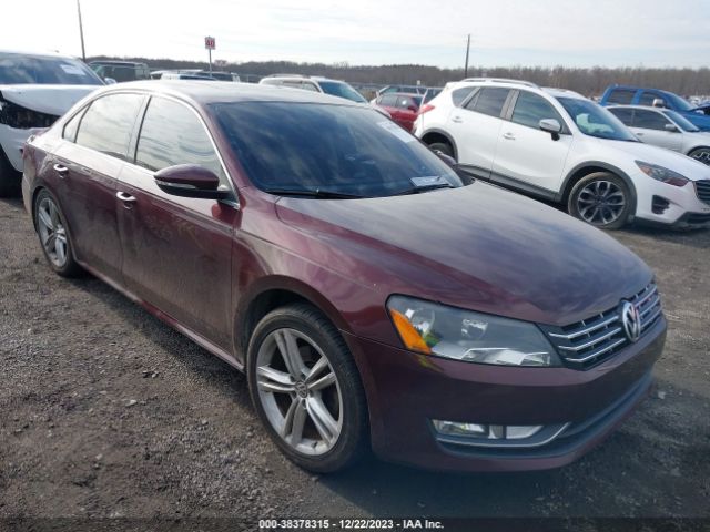 VOLKSWAGEN PASSAT 2012 1vwbm7a38cc083885