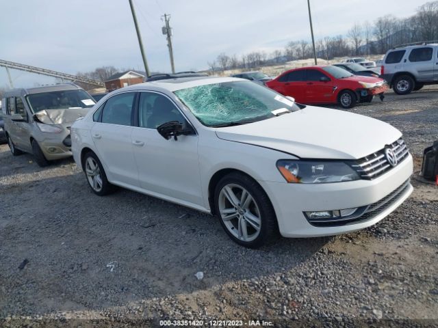 VOLKSWAGEN PASSAT 2012 1vwbm7a38cc087516