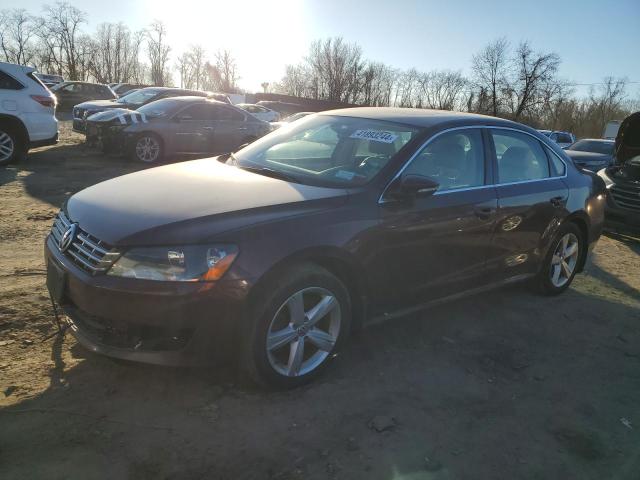 VOLKSWAGEN PASSAT 2012 1vwbn7a30cc053793