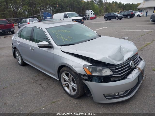 VOLKSWAGEN PASSAT 2013 1vwbn7a30dc018222