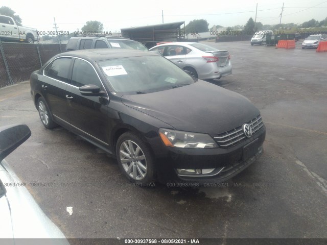 VOLKSWAGEN PASSAT 2013 1vwbn7a30dc124878