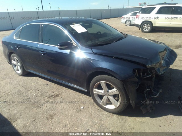 VOLKSWAGEN PASSAT 2013 1vwbn7a30dc125240