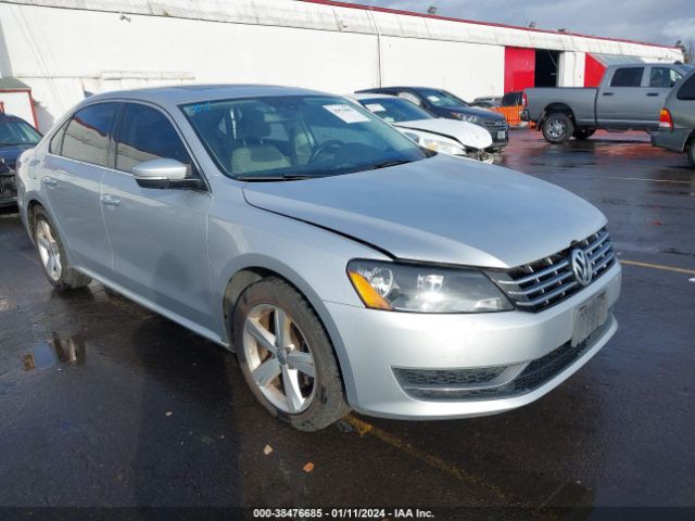 VOLKSWAGEN PASSAT 2013 1vwbn7a30dc150669