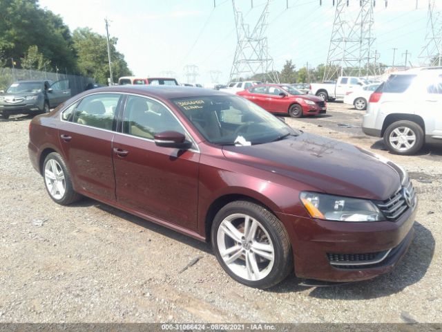 VOLKSWAGEN PASSAT 2014 1vwbn7a30ec045857