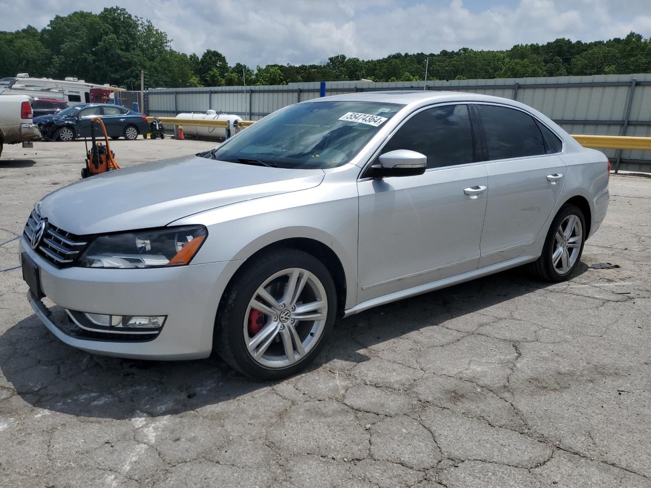 VOLKSWAGEN PASSAT 2014 1vwbn7a30ec091088