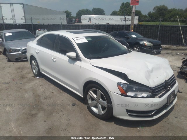 VOLKSWAGEN PASSAT 2012 1vwbn7a31cc003923