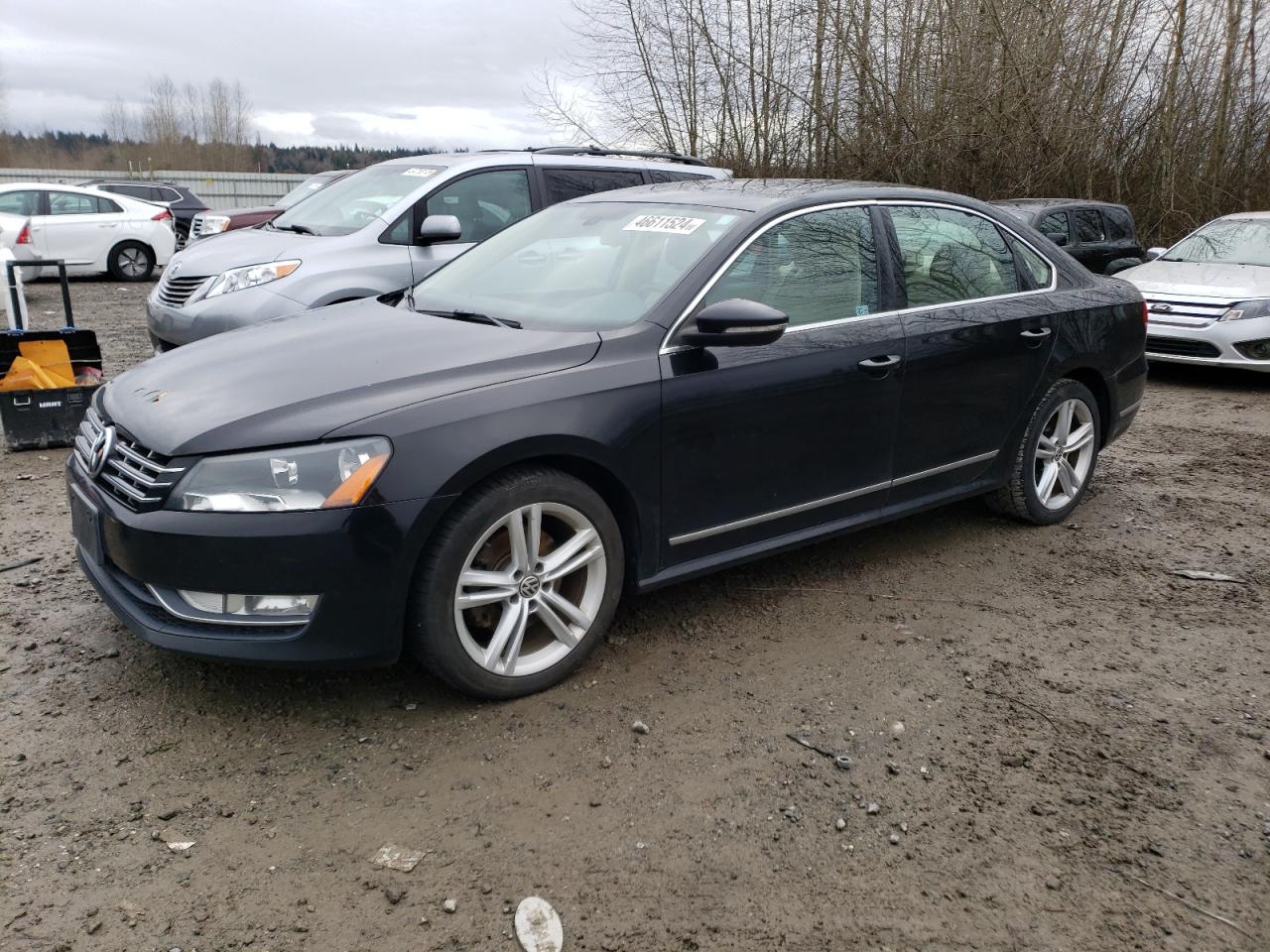 VOLKSWAGEN PASSAT 2012 1vwbn7a31cc018339